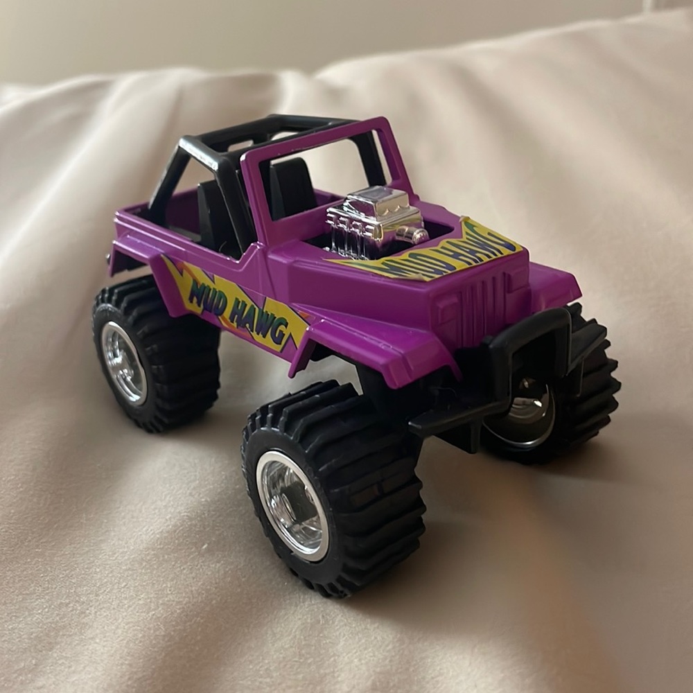 Tootsie toy purple toy truck
